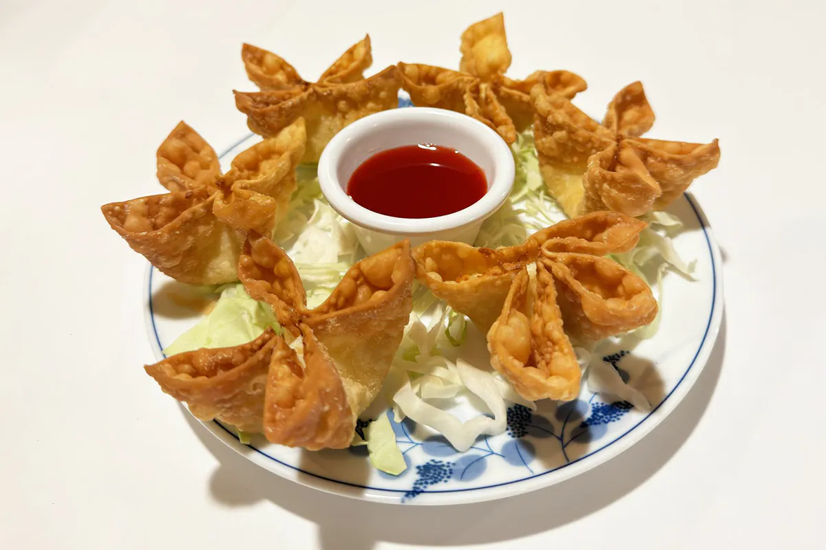 Crab puff at Great Wall Chinese Restaurant in Gilbert